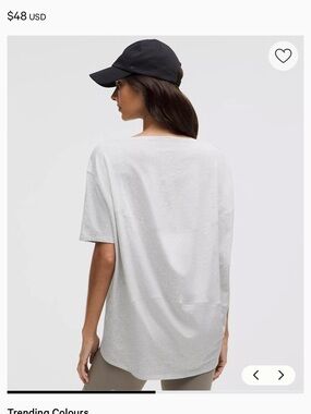 Lululemon Light blue  Short Sleeve Top